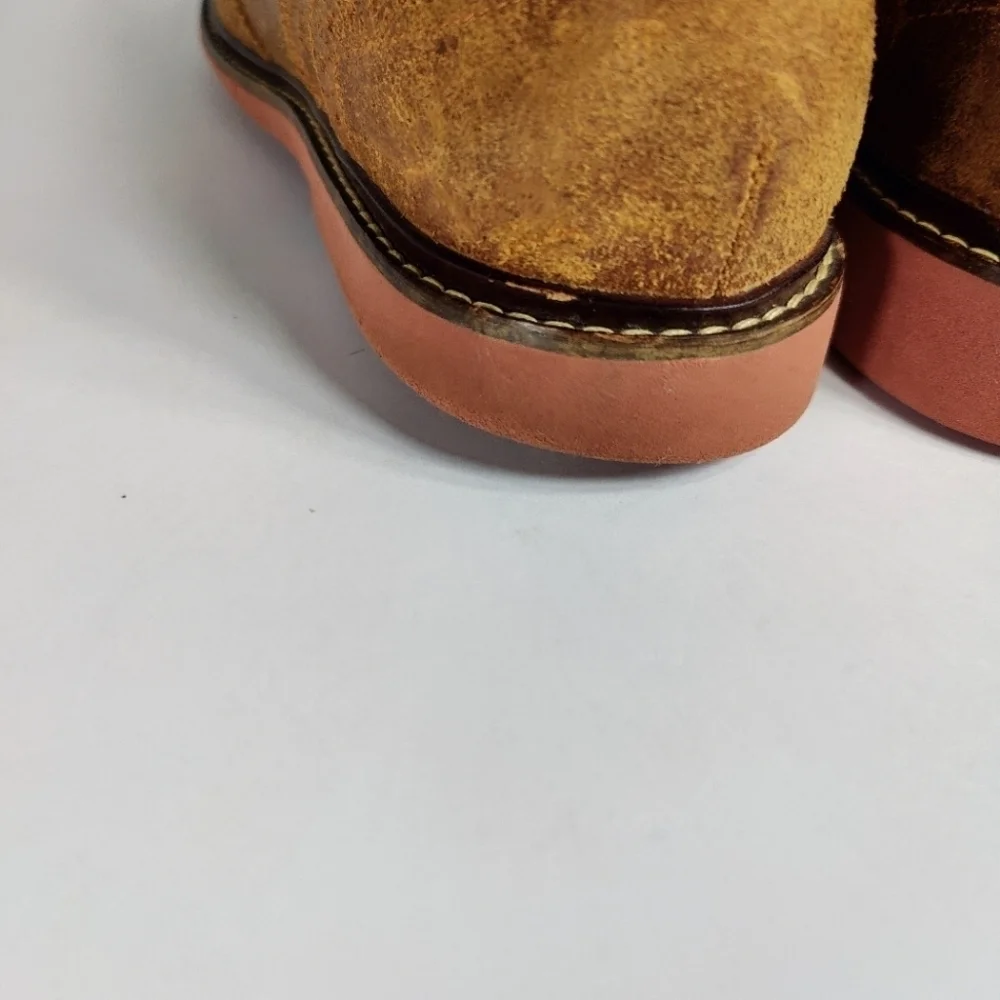 Cole Haan NikeAir Wingtip Oxford  Distressed Leather Lace Up Men's Size 9.5M